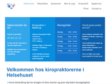 Tablet Screenshot of kiroball.dk